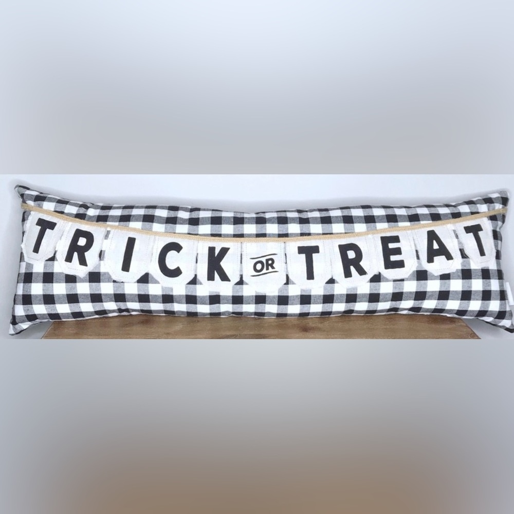 Trick or Treat lumbar pillow